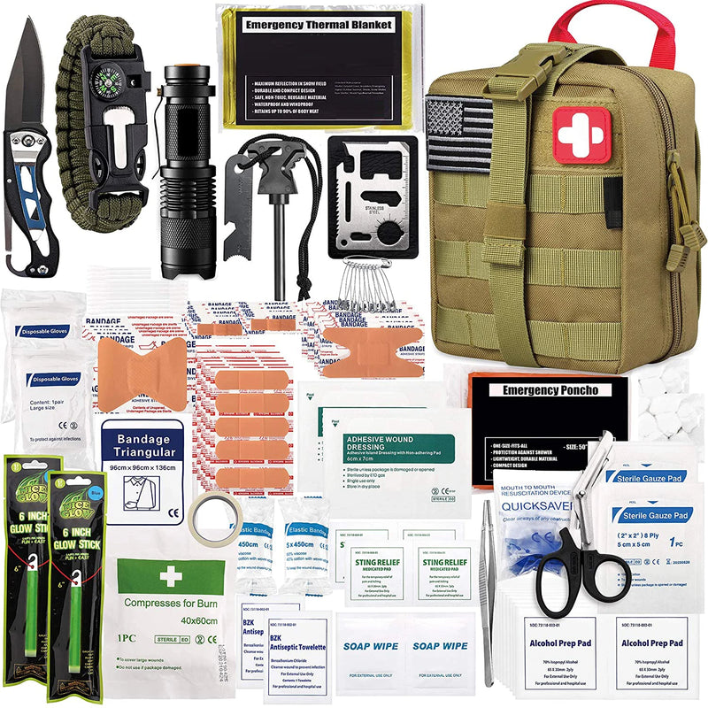 Emergency Survival First Aid Kit