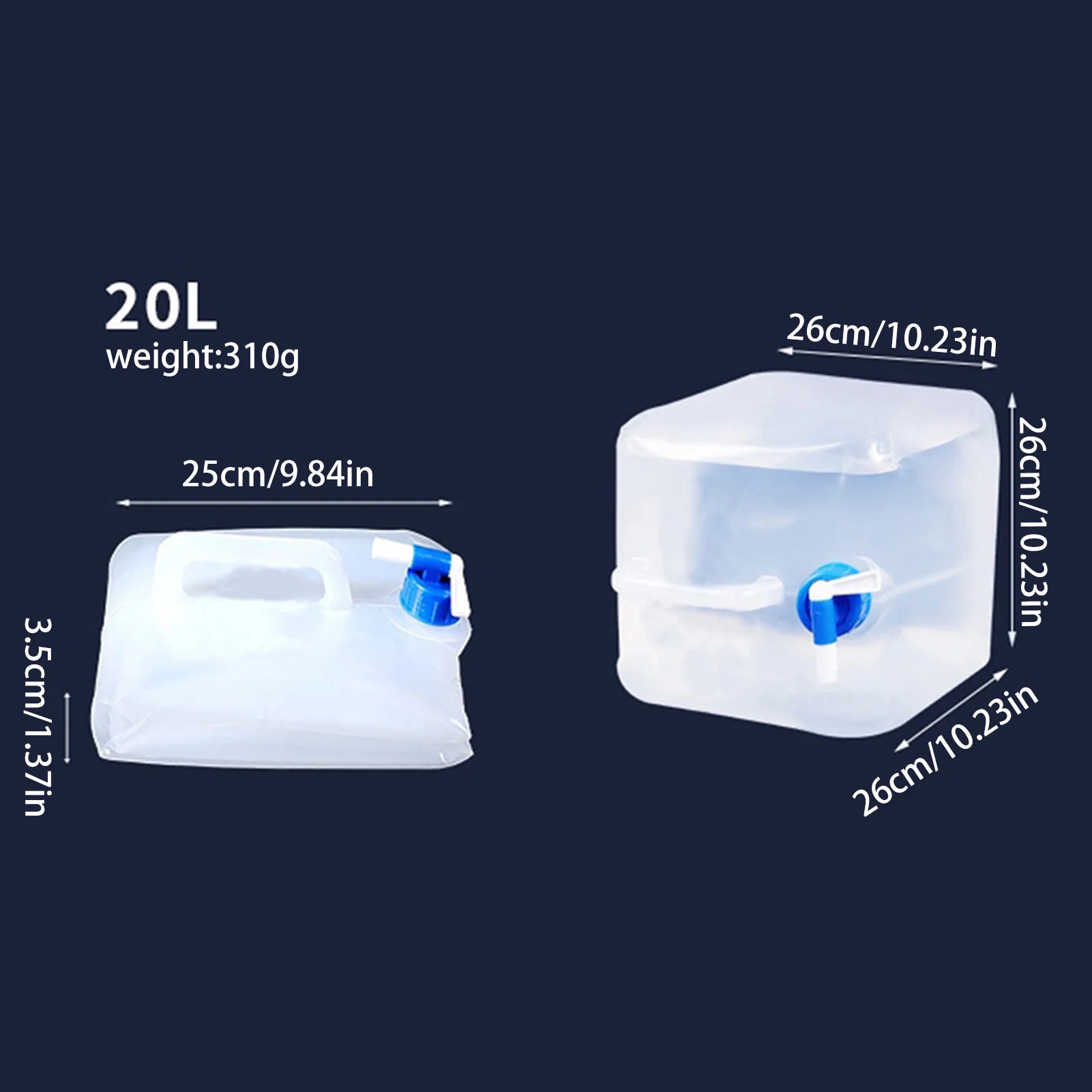 Emergency BPA FREE Water Safety Storage