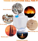 Emergency BPA FREE Water Safety Storage