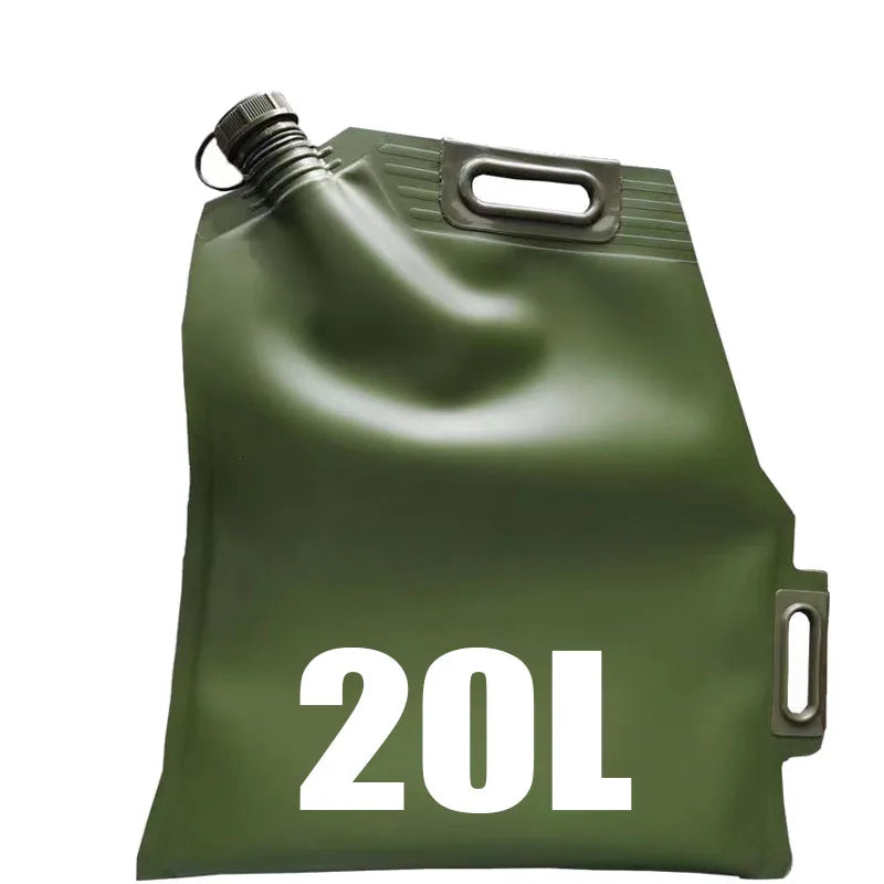 Portable Car Motorcycle Soft Oil Bag Bladder Off-road Petrol Cans Spare Oil Storage Fuel Tank Gasoline Bucket Can For Helicopter
